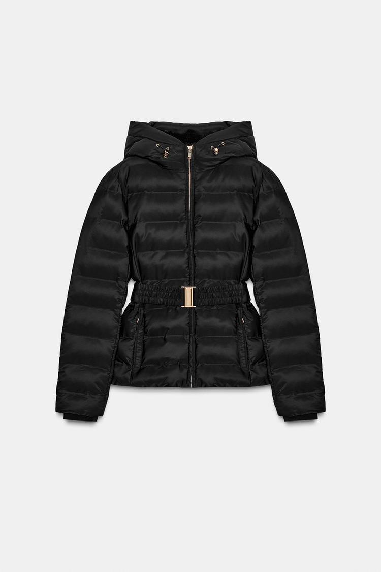 CHAQUETA ACOLCHADA CON CAPUCHA