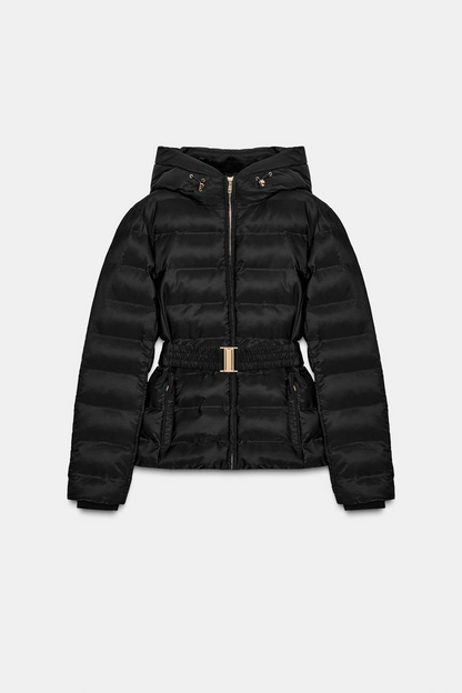 CHAQUETA ACOLCHADA CON CAPUCHA